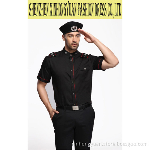 polyester cotton design security guard uniform